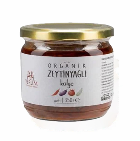 Organik ZEYTİNYAĞLI  Kalye (Domates soslu Kuru sebze bastı)