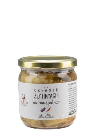 Organik ZEYTİNYAĞLI  Közlenmiş  patlıcan