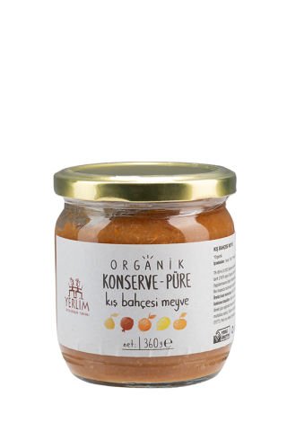 Organik KONSERVE/PÜRE Kış bahçesi Meyve