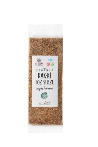 Organik KAK-Kİ TOZ SEBZE-Beyaz lahana