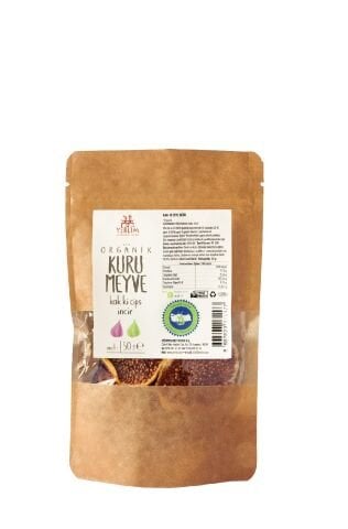 Organik KURUMEYVE Kak-ki Cips  İncir